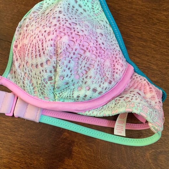 Victoria’s Secret Swim Halter Bikini Set, Top 34B Bottom M - Picture 5 of 12